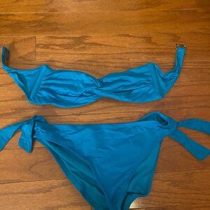 EUC Women’s Mossimo Blue Bikini Set size S/M